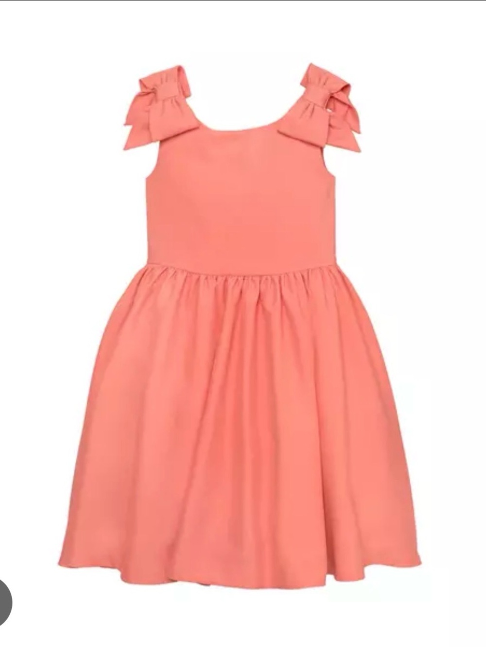Janie & Jack Bow Shoulder special occasion Party Dress in Coral, 6
